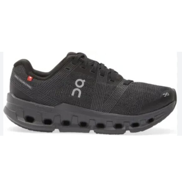 ON RUNNING On Cloudgo Athletic Running Sneakers Shoes in Black Eclipse - US 9.5